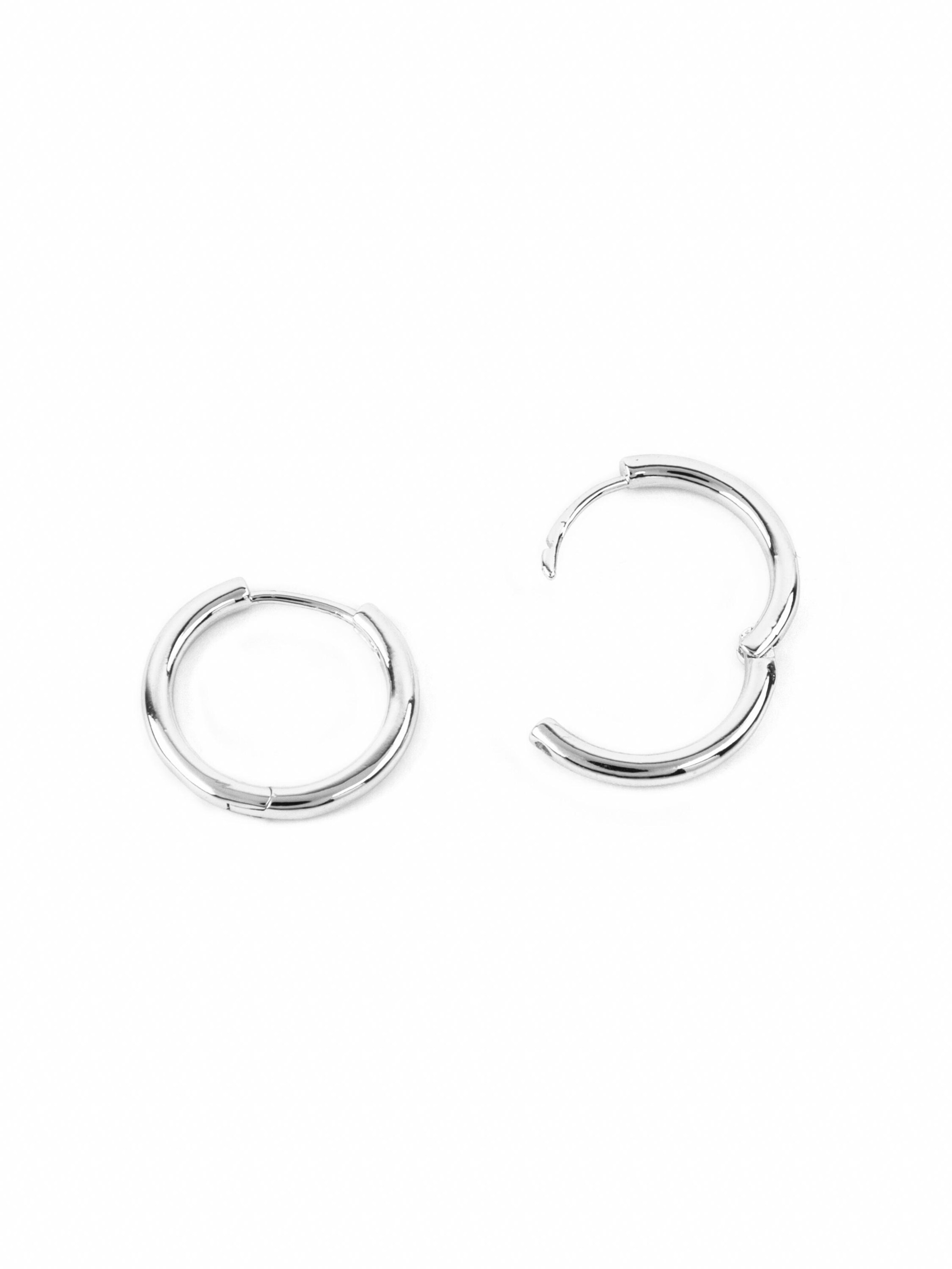 Luxenter Earrings 'Thibu' in Silver