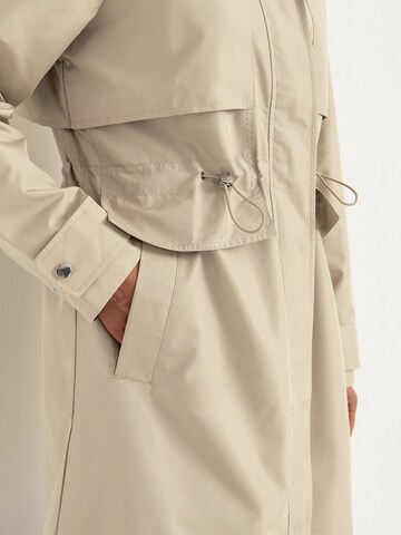 Cellbes of Sweden Stylische, gefütterte Parka in Beige