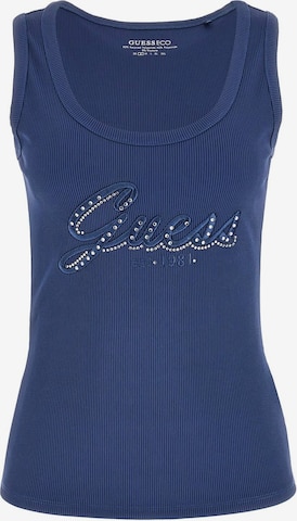 GUESS Top in Blue: front