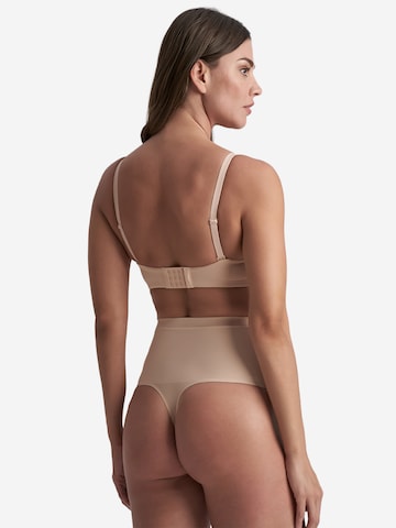 Bye Bra Shapingslip 'Waist Control Thong' in Beige