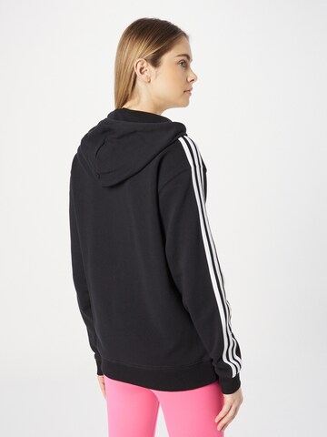 ADIDAS SPORTSWEAR Αθλητική ζακέτα φούτερ 'Essentials' σε μαύρο