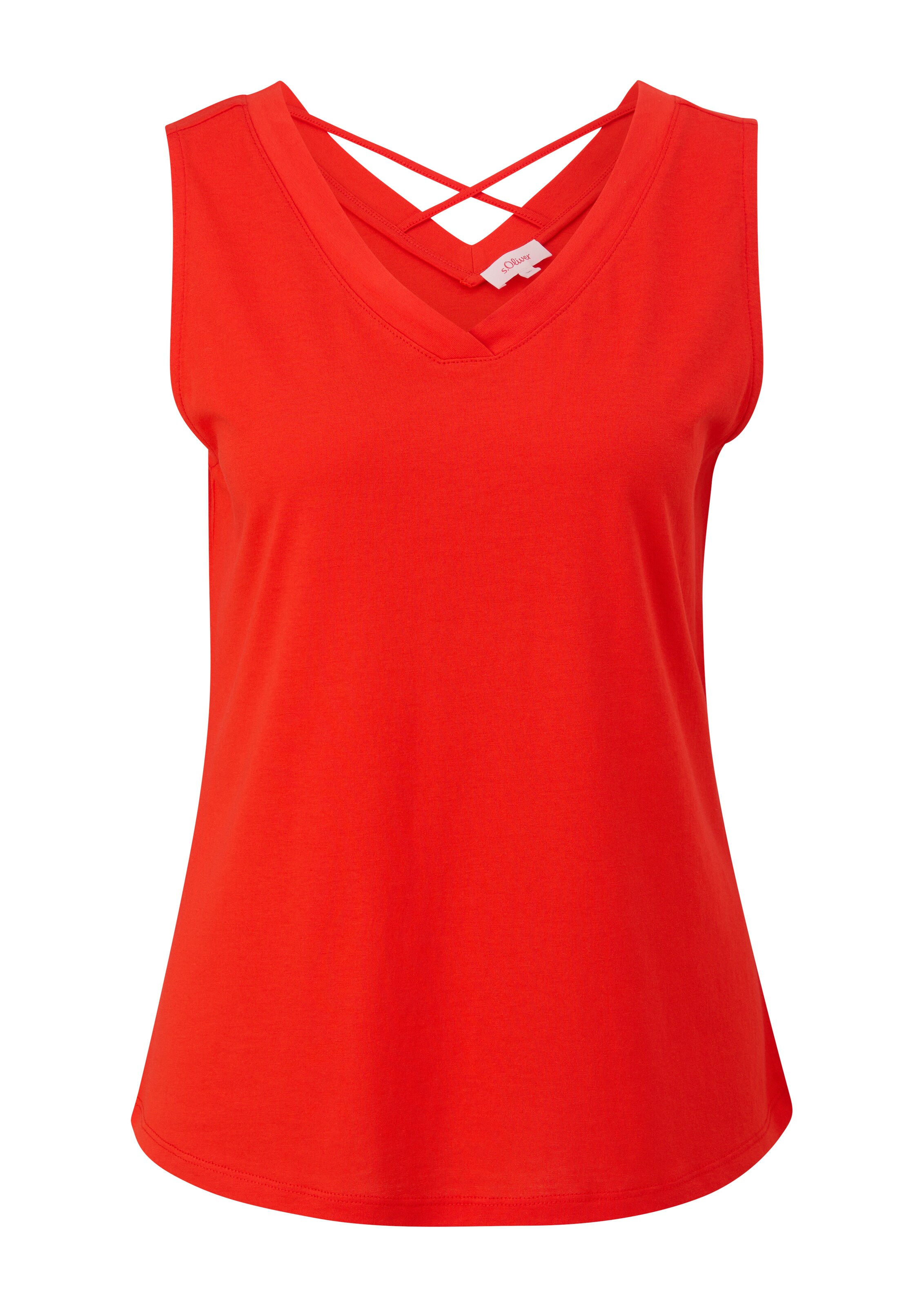 s.Oliver Top in Rot: Vorderseite