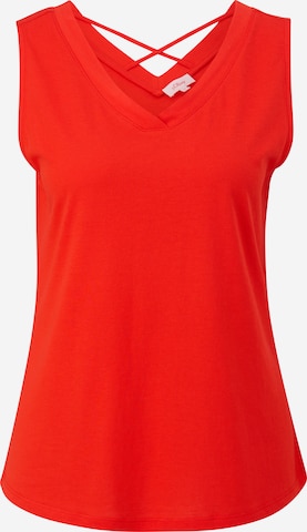 s.Oliver Top in Red: front