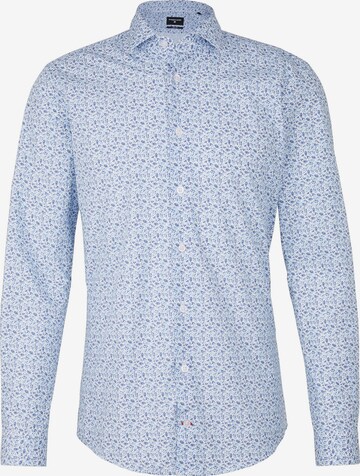 STRELLSON Slim fit Button Up Shirt 'Stan' in Blue: front