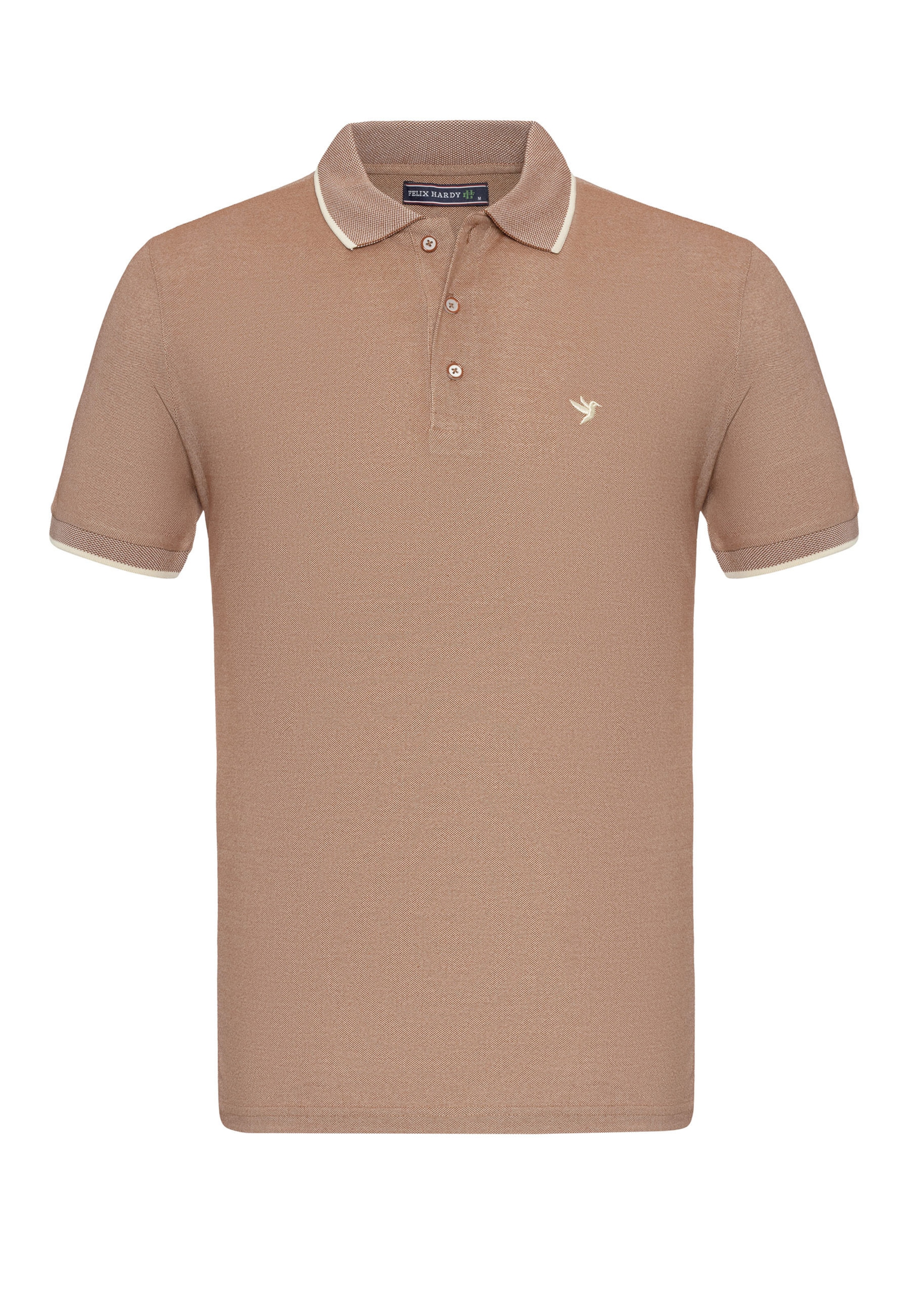 Maglietta di Felix Hardy in marrone: frontale