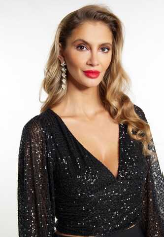 faina - Camiseta 'Nascita' en negro