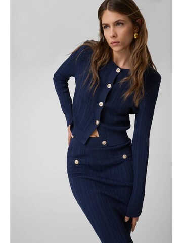 GUESS Knit Cardigan in Blue: front