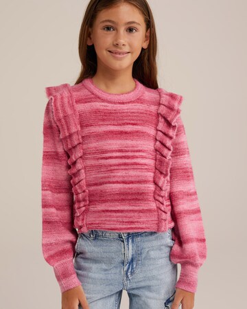 WE Fashion - Jersey en rosa: frente