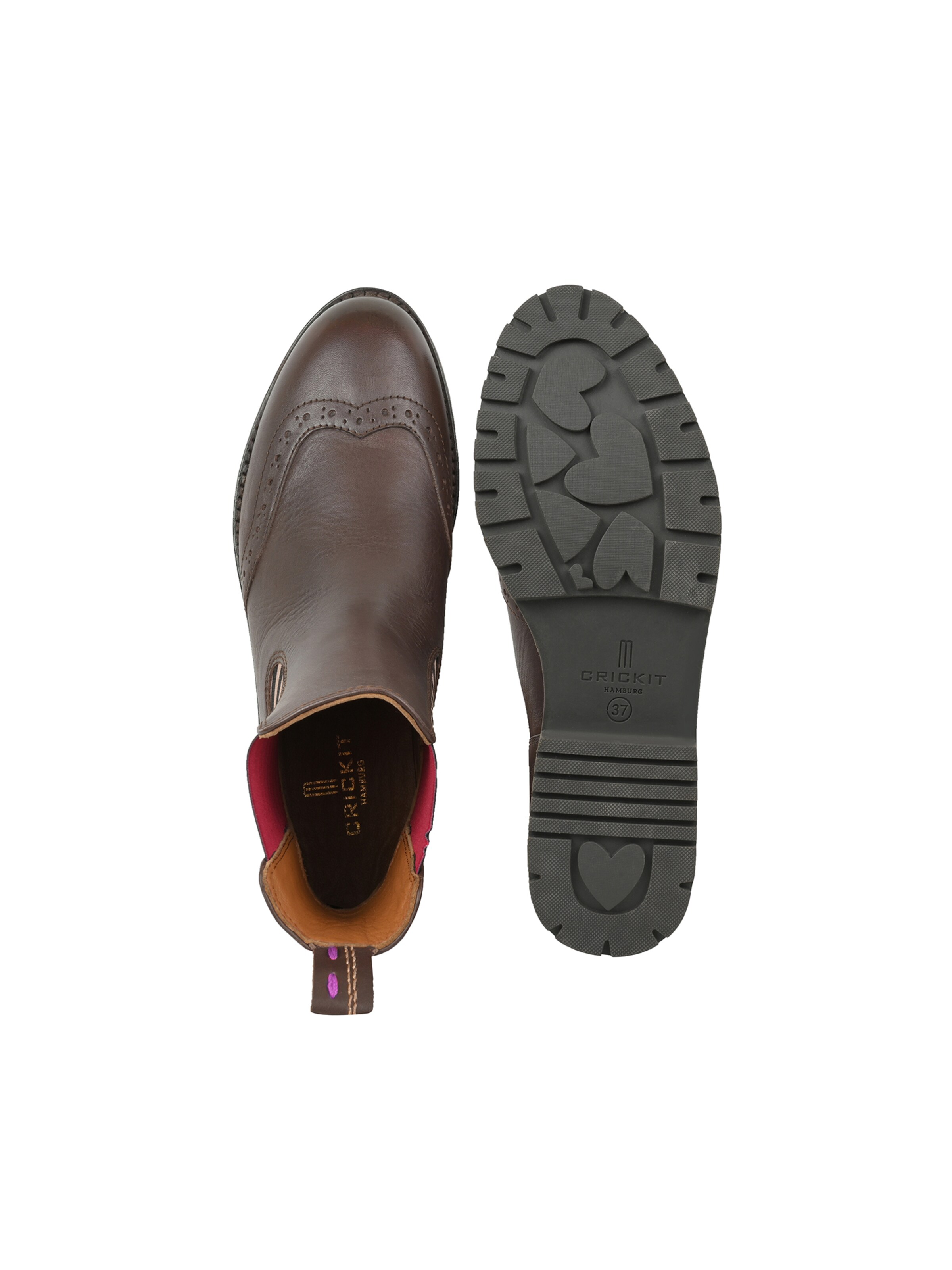 Crickit Chelsea Boot ' SERA ' in Braun