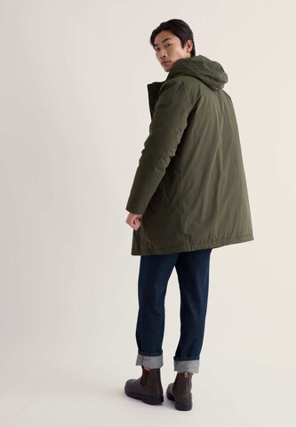 Seasalt Cornwall Between-seasons coat ' Gybe ' in Green