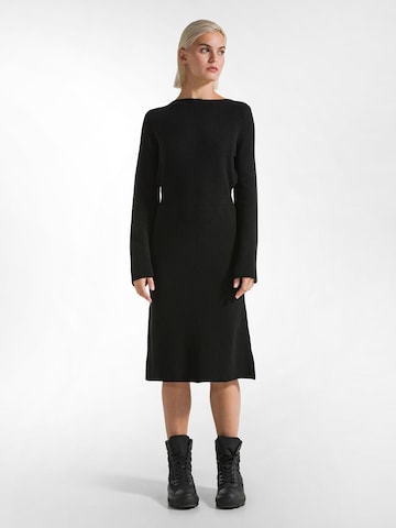 DEHA Midikleid in Schwarz