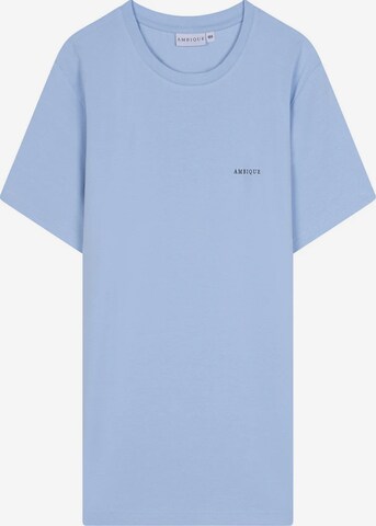 AMBIQUE Shirt 'JUSTIN' in Blauw: voorkant