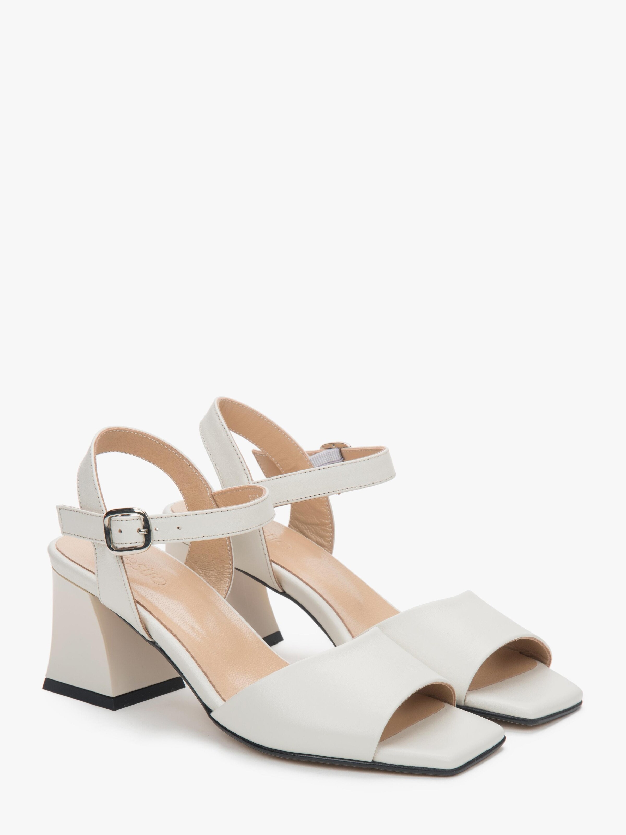 Estro Sandaal '081-736' in Beige