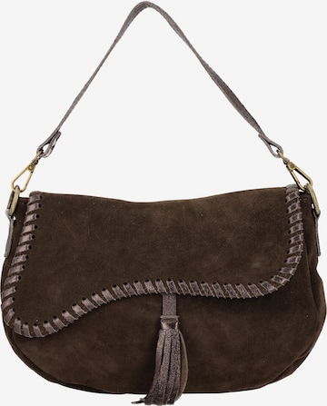 IZIA Skuldertaske i brun: forside