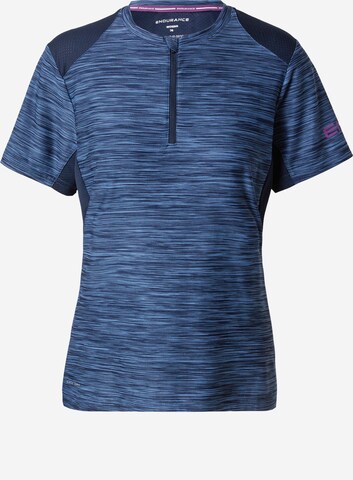 ENDURANCE Performance Shirt 'Marimba' in Blue: front