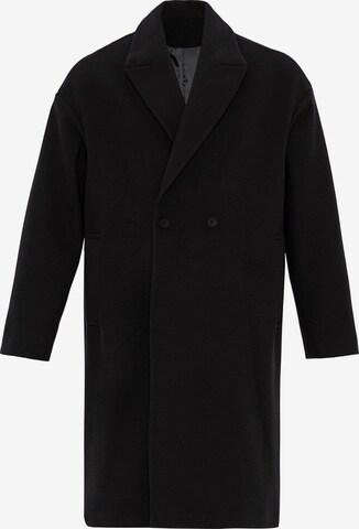 Antioch Between-seasons coat in Black: front