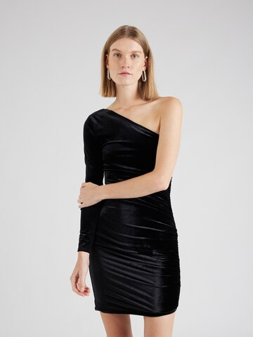 HUGO Sukienka koktajlowa 'Napuna' w kolorze czarny: przód