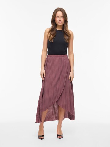 VILA Nederdel 'VIPlis' i pink