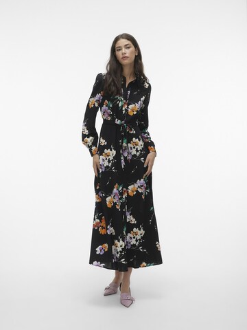 Robe-chemise 'Shilah Naja' VERO MODA en noir