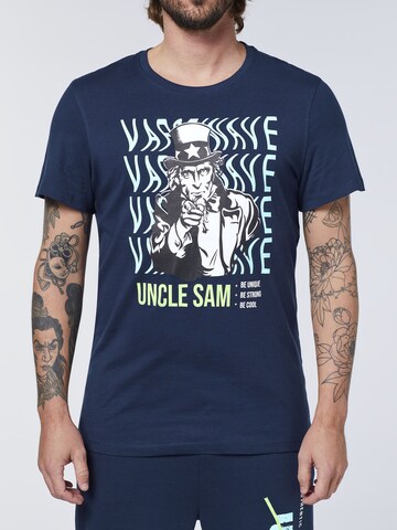 UNCLE SAM Shirt in Blue