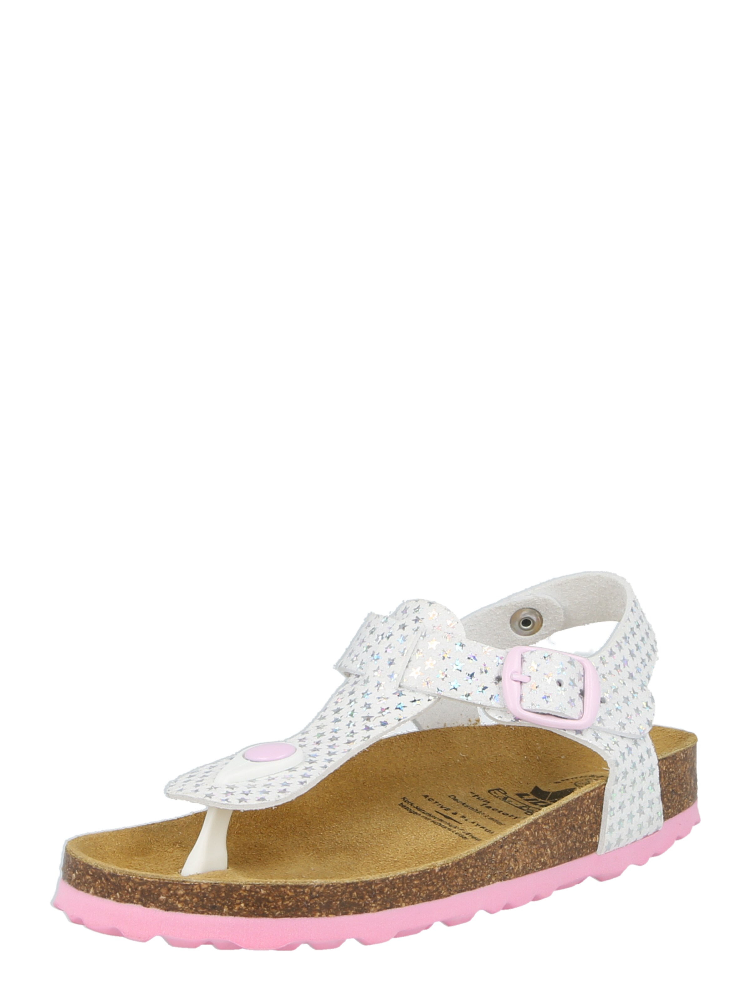 LICO Sandals 'Bioline' in White: front