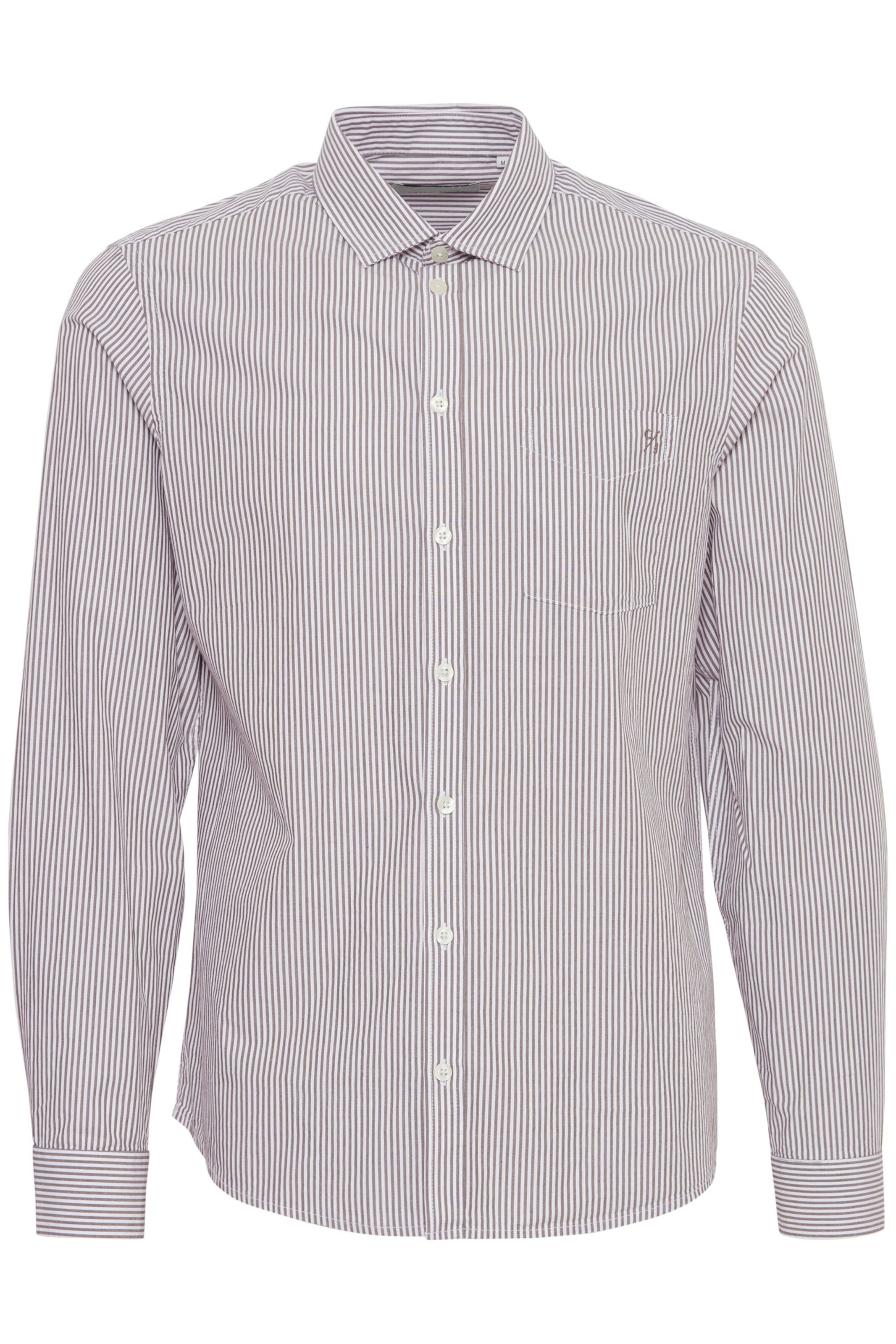 Regular fit Camicia 'Anton' di Casual Friday in marrone: frontale