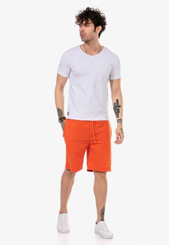 Redbridge Regular Pants 'Lincoln' in Orange