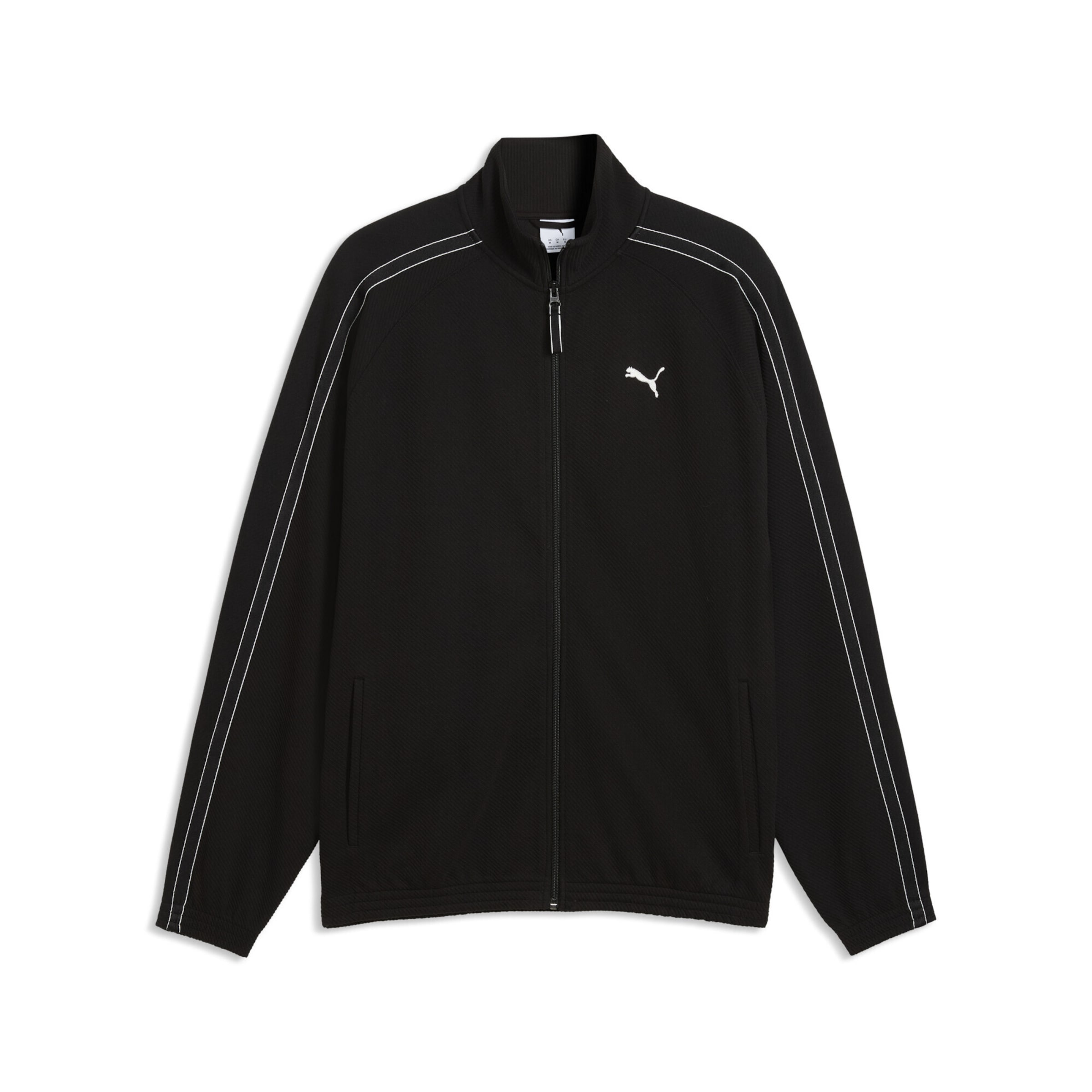 PUMA Athletic Jacket 'Class ' in Black: front