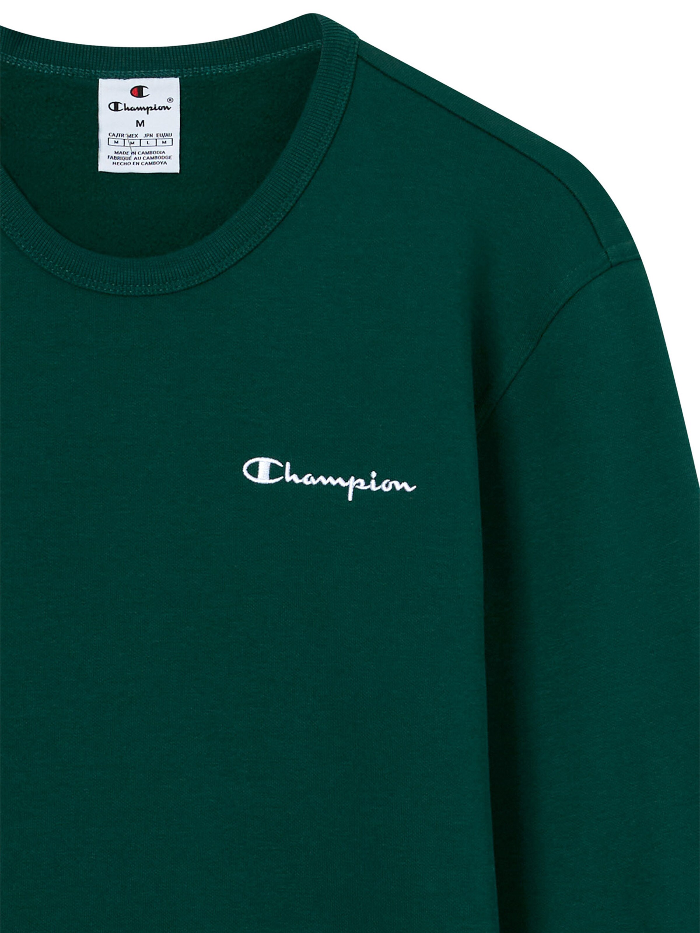 Champion Authentic Athletic Apparel Sweatshirt in Green