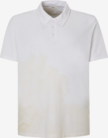 s.Oliver Men Big Sizes Poloshirt in Beige: predná strana