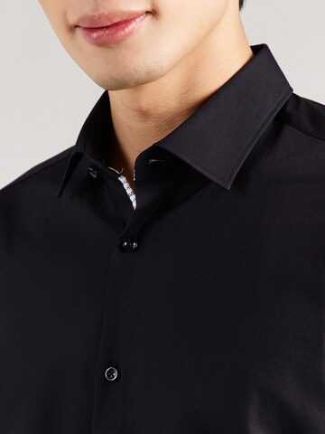 Coupe slim Chemise 'Koey' HUGO en noir