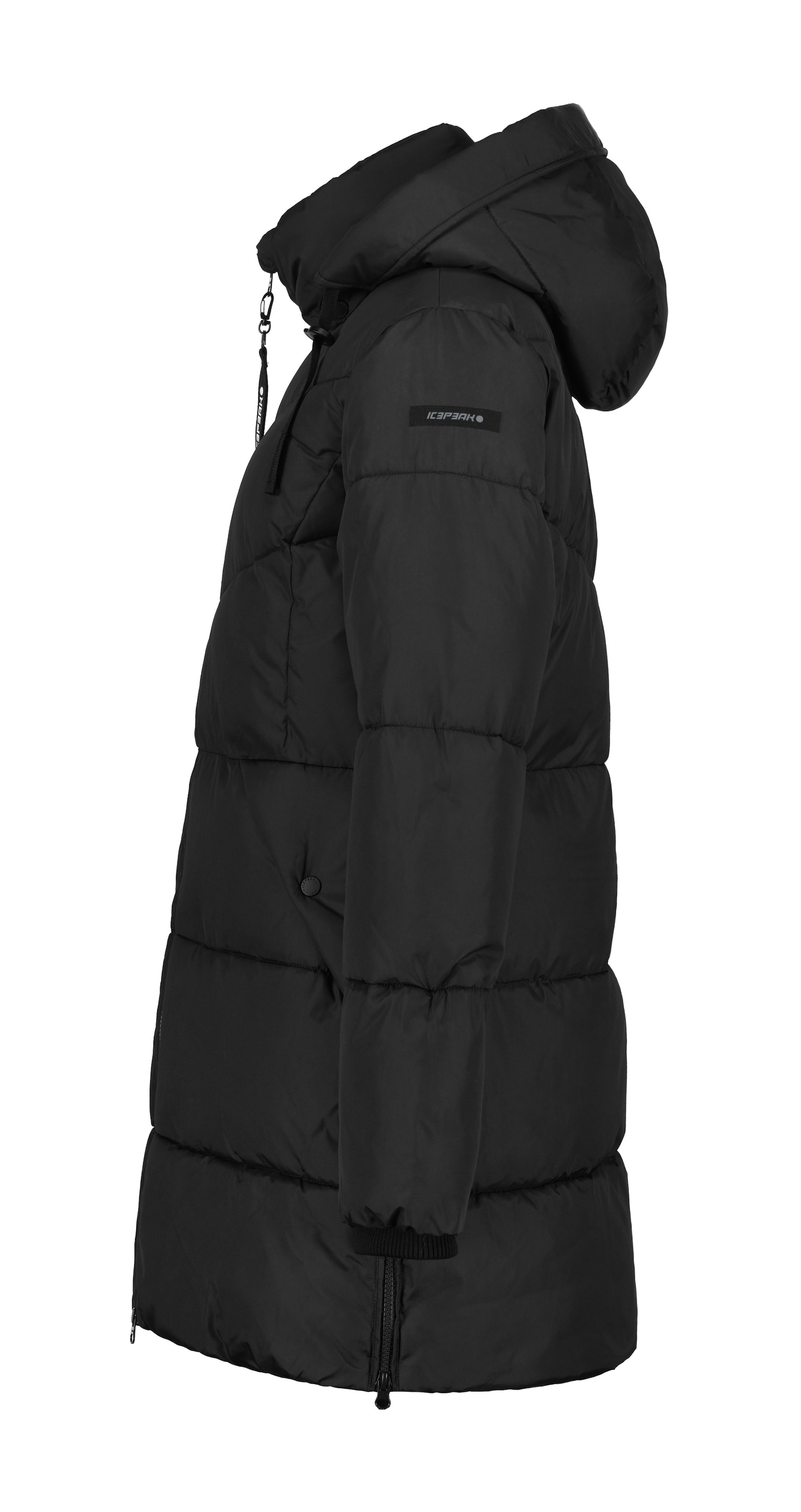 ICEPEAK Winter coat 'Adaire' in Black
