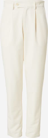 TRAPP - Tapered Pantalón plisado 'Emil' en beige: frente