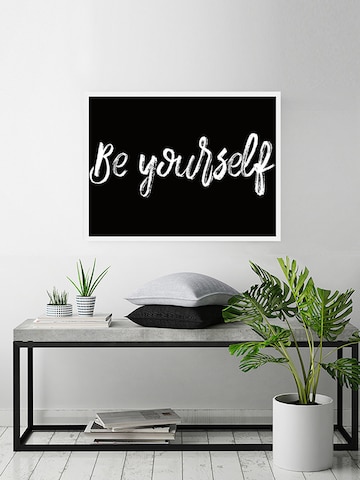 Liv Corday Bild 'Be Yourself' in Weiß