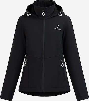 DreiMaster Maritim Between-season jacket in Black: front