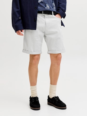 JACK & JONES Regular Shorts 'JPSTRICK DYLAN' in Grau: Vorderseite