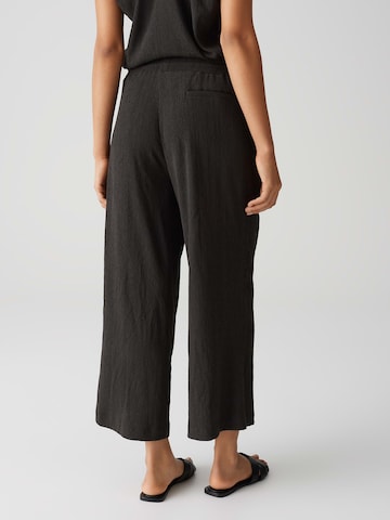 OPUS Loose fit Trousers 'Mileni' in Black