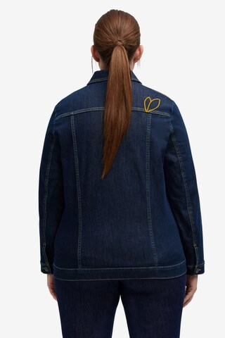 Ulla Popken Between-Season Jacket in Blue