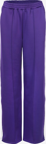 Loosefit Pantalon Looxs Revolution en violet : devant