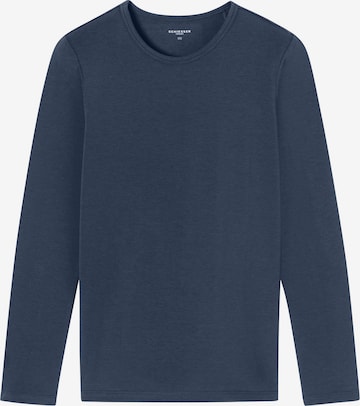 Maillot de corps SCHIESSER en bleu : devant