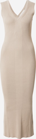 GUESS Knitted dress in Beige: front