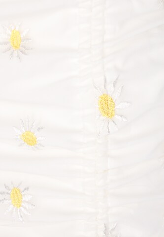 MYMO - Saia 'Young Fashion' em branco