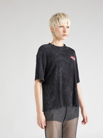 HUGO Shirt 'Dazalena' in Black: front