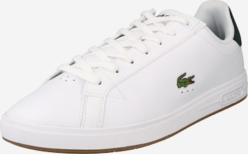LACOSTE Sneakers laag 'GRADUATE' in Wit: voorkant