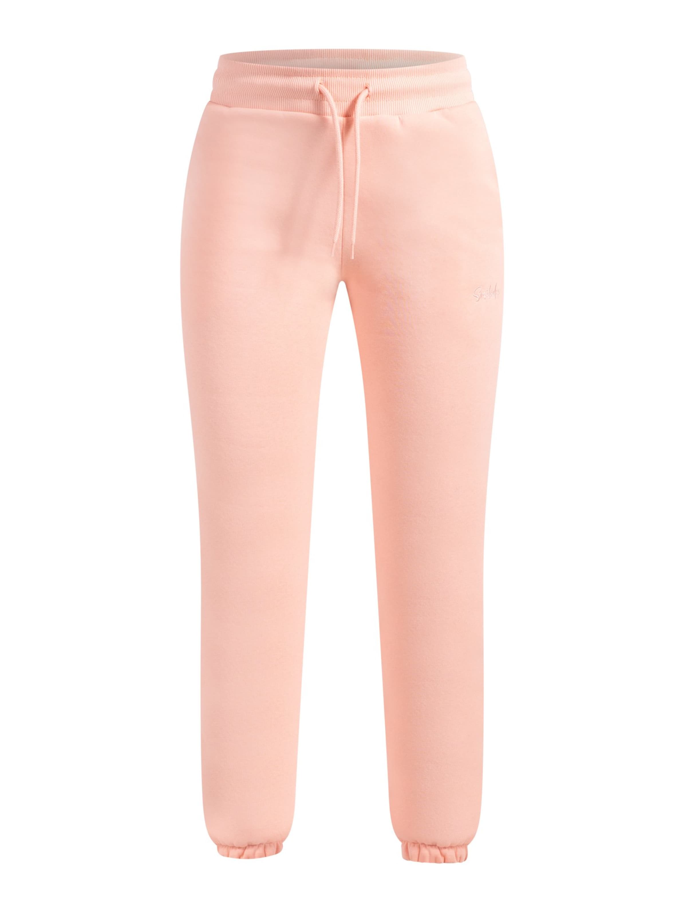 Smilodox Tapered Pants ' Dalila ' in Orange: front