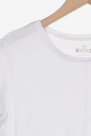 MUSTANG T-Shirt S in Weiß