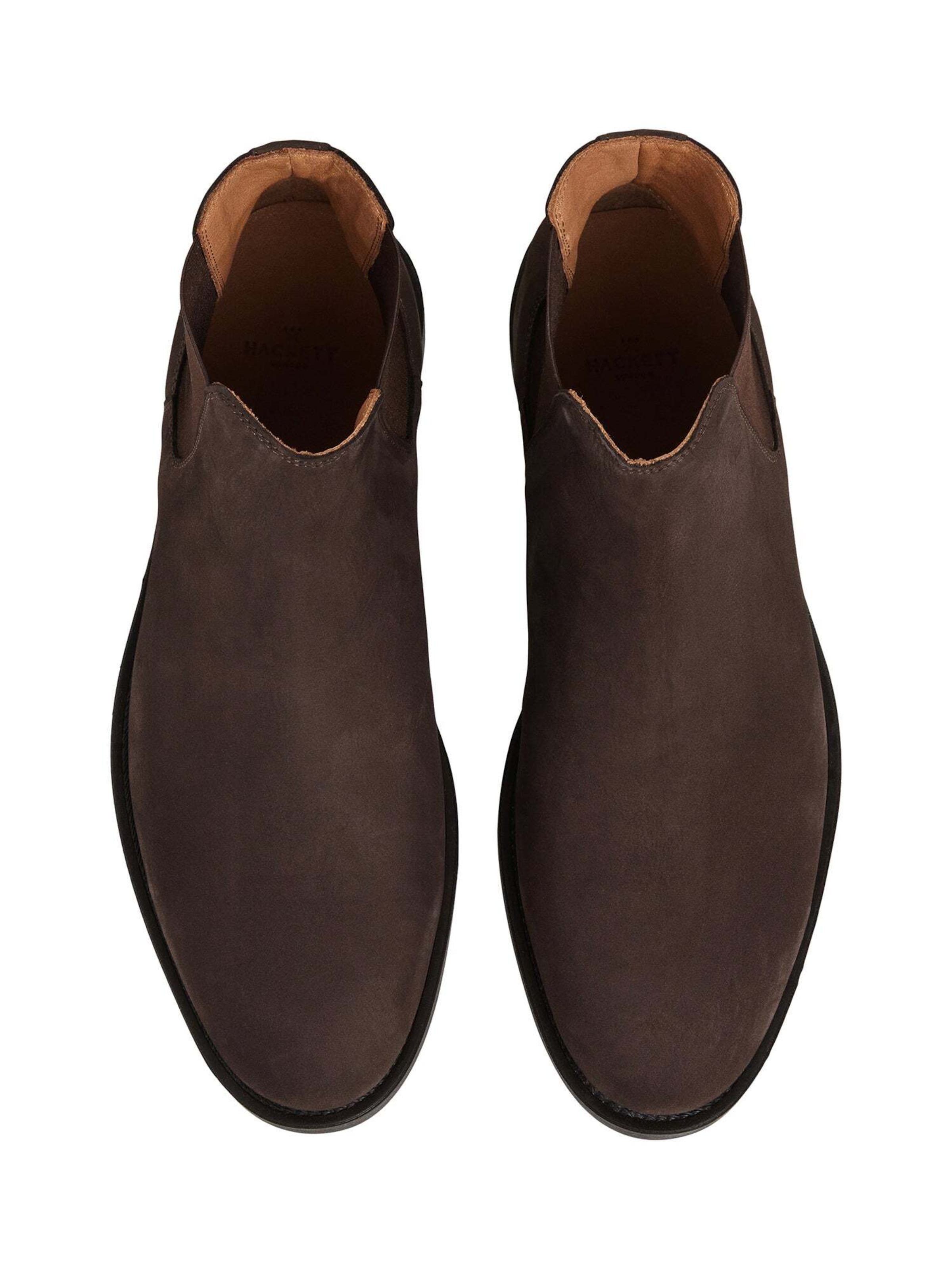 Hackett London Chelsea boots in Brown