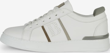 Boggi Milano Platform trainers in White: front