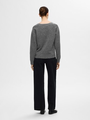 Pull-over SELECTED FEMME en gris