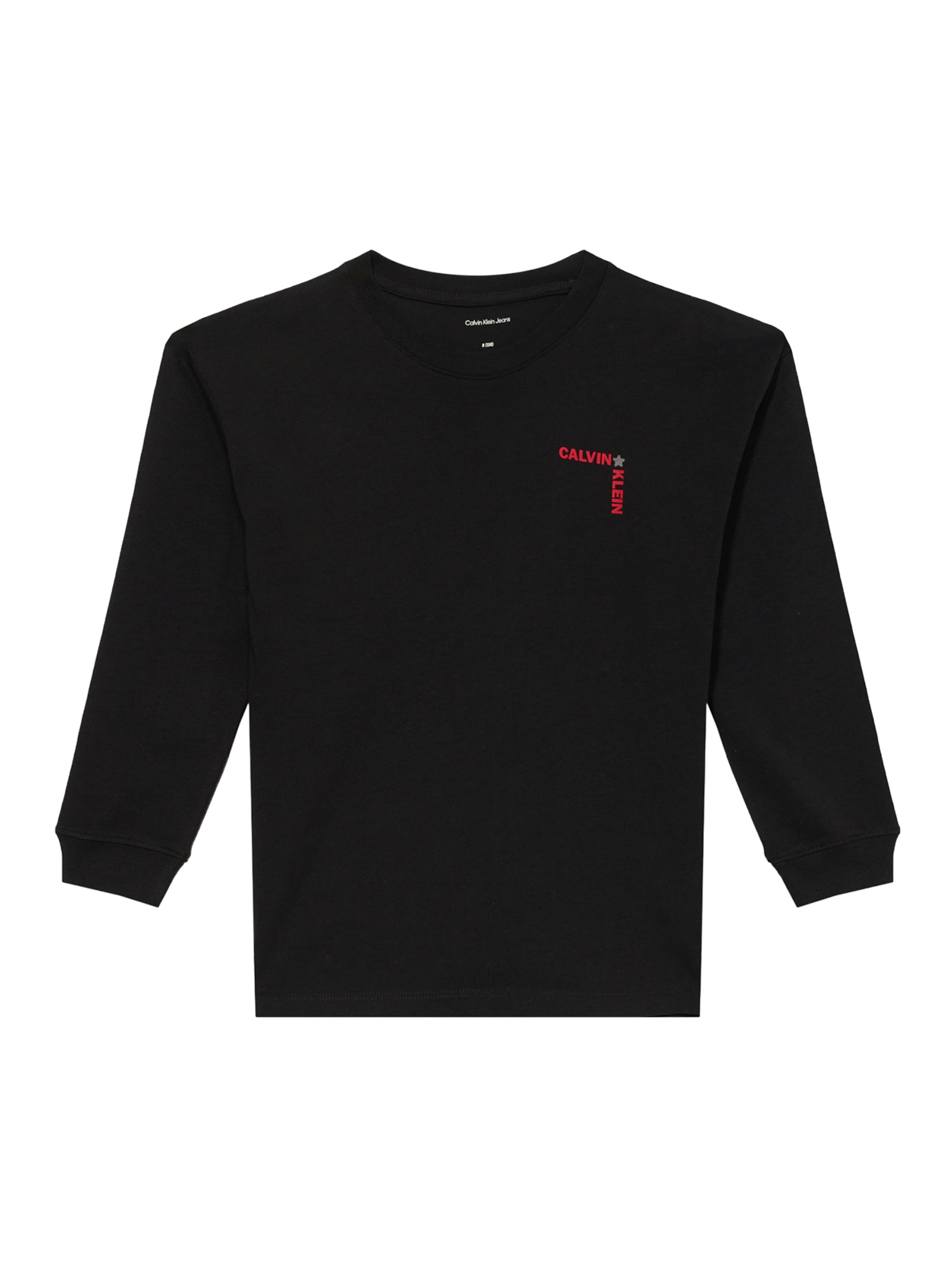 Calvin Klein Jeans Μπλουζάκι σε μαύρο: μπροστά